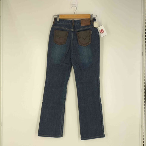 スキャパ SCAPA レザー切り替え レースアップポケット デニムパンツ レディース EUR:38