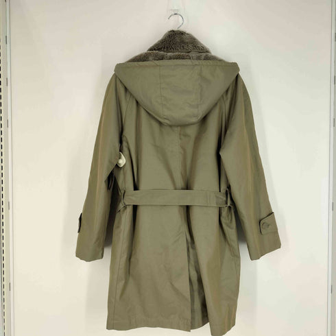 TOWNNER ボアライナー フーデッド 玉虫 ステンカラーコート メンズ JPN:L