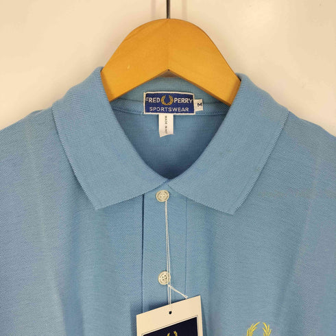 フレッドペリー FRED PERRY 香港製 80S 鹿の子ポロシャツ シングルステッチ メンズ import:M