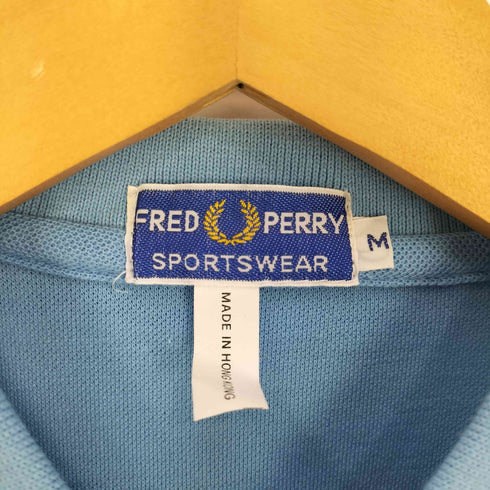 フレッドペリー FRED PERRY 香港製 80S 鹿の子ポロシャツ シングルステッチ メンズ import:M