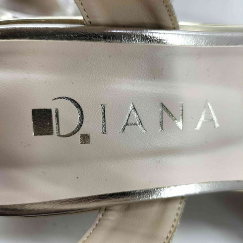 ダイアナ DIANA ラメ ウェッジソールサンダル レディース JPN:L