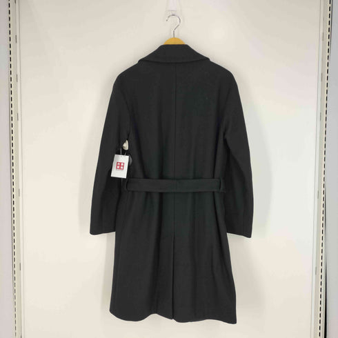 hevo イタリア製 SHEVOUTION Hevo メルトンベルテッドアルスターコート メンズ 42