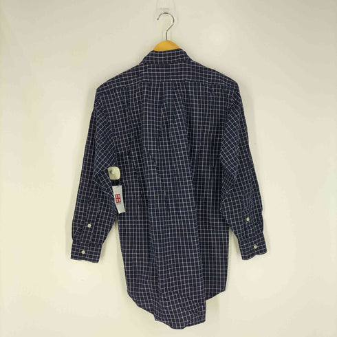 ラルフローレン RALPH LAUREN 90S TILDEN ウィンドウペン BDシャツ メンズ import:S