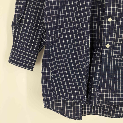 ラルフローレン RALPH LAUREN 90S TILDEN ウィンドウペン BDシャツ メンズ import:S