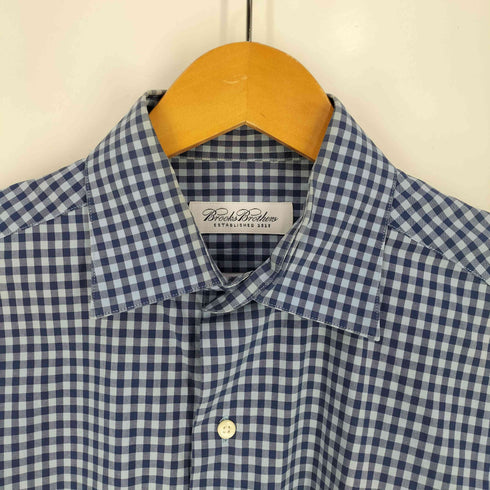 ブルックスブラザーズ BROOKS BROTHERS ギンガムチェック レギュラーカラーシャツ メンズ 15 1/2