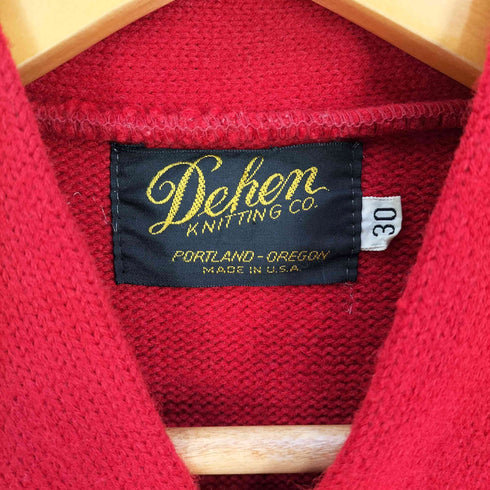 dehen USA製 ウールカーディガン レディース 30