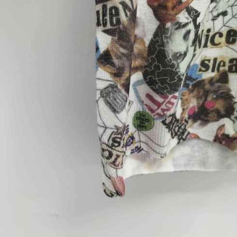 ヒステリックグラマー HYSTERIC GLAMOUR KILLER QUEEN柄 カーディガン レディース FREE