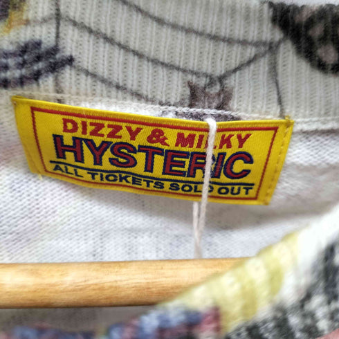 ヒステリックグラマー HYSTERIC GLAMOUR KILLER QUEEN柄 カーディガン レディース FREE
