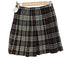 バーバリーブルーレーベル BURBERRY BLUE LABEL ノバチェック ウール プリーツ 巻きスカート レディース JPN:38