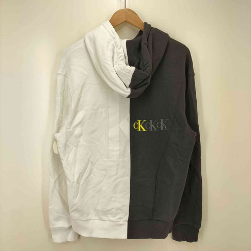 カルバンクライン CALVIN KLEIN バイカラー プルオーバーパーカー メンズ JPN:S