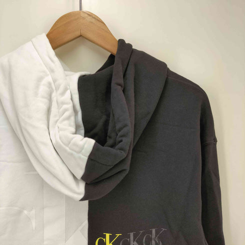 カルバンクライン CALVIN KLEIN バイカラー プルオーバーパーカー メンズ JPN:S