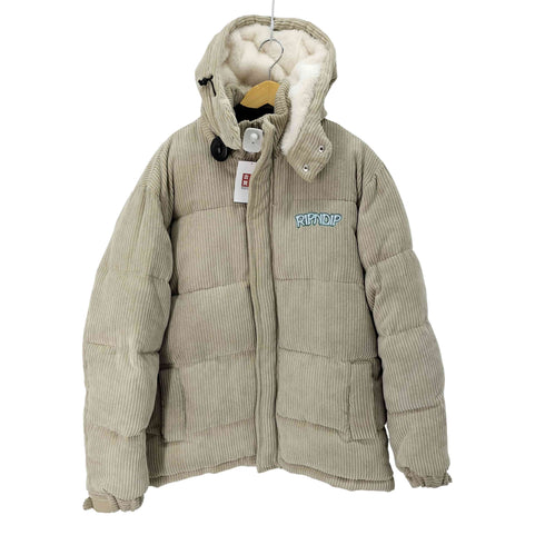 リップンディプ RIPNDIP INTERTWINED CORD PUFFER JACKET メンズ JPN:XL