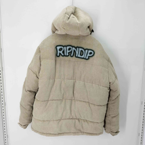 リップンディプ RIPNDIP INTERTWINED CORD PUFFER JACKET メンズ JPN:XL