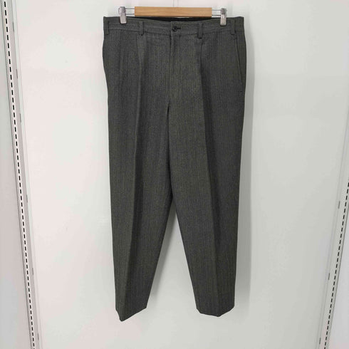 コムデギャルソンオム COMME des GARCONS HOMME 田中オム ヘリンボーン 3B テーラードジャケット & 1タック ワイドスラックス メンズ ジャケット:L / パンツ:M