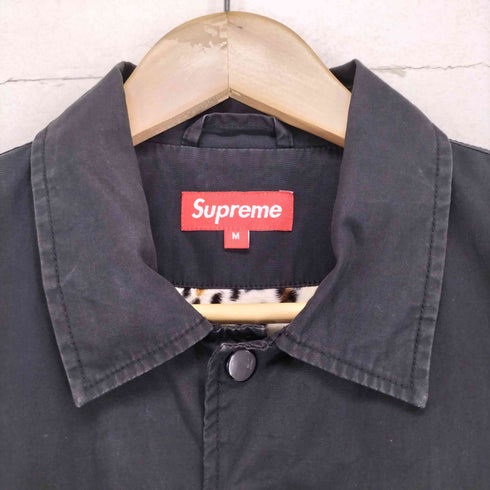 シュプリーム Supreme 10AW Leopard Lined Coaches Jacket メンズ import:M