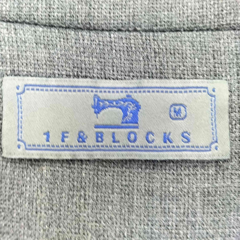 1F&BLOCKS ダブルブレスト ドッキングチェスターコート レディース import:M