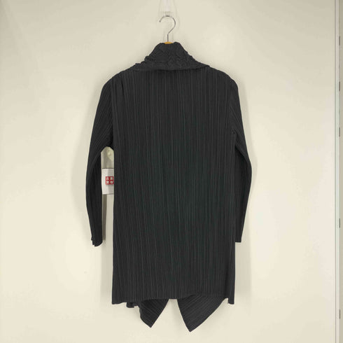 T-PLEATS フリル切替 変形 プリーツ カーディガン レディース JPN:L