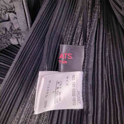 T-PLEATS フリル切替 変形 プリーツ カーディガン レディース JPN:L