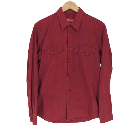 シュプリーム Supreme リップストップコットン プレーン シャツ メンズ import:M