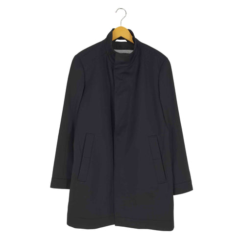 ボスヒューゴボス BOSS HUGO BOSS ハイネック ダブルジップ ステンカラーコート メンズ
