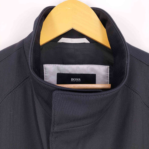 ボスヒューゴボス BOSS HUGO BOSS ハイネック ダブルジップ ステンカラーコート メンズ