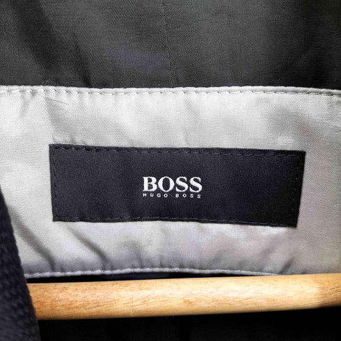 ボスヒューゴボス BOSS HUGO BOSS ハイネック ダブルジップ ステンカラーコート メンズ