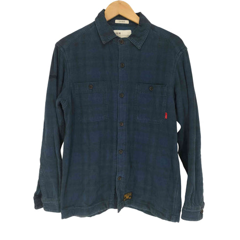 バンズ VANS チェック柄 コットン 2ポケット ロングスリーブシャツ メンズ 2