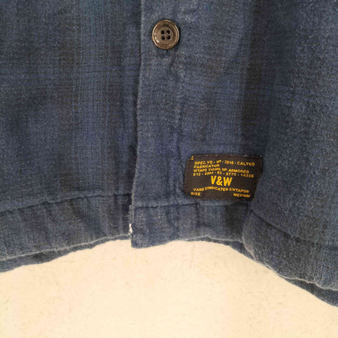 バンズ VANS チェック柄 コットン 2ポケット ロングスリーブシャツ メンズ 2