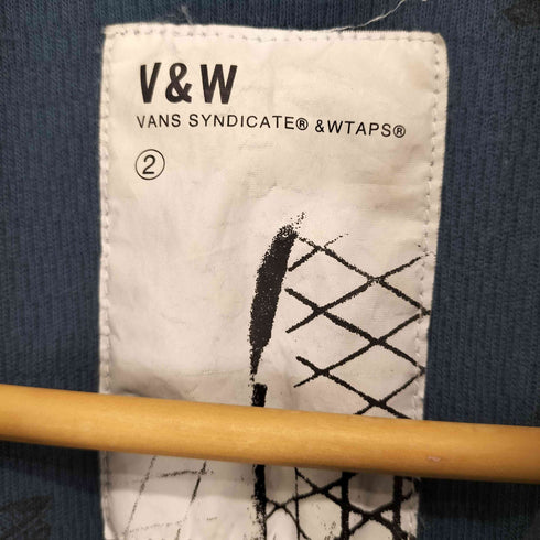 バンズ VANS チェック柄 コットン 2ポケット ロングスリーブシャツ メンズ 2