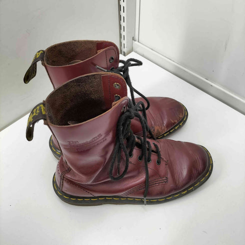 ドクターマーチン Dr.Martens 英国製 10ホール レースアップ レザー ブーツ ボルドー レディース