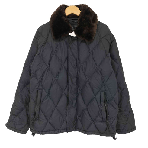 grandecade 襟ファー キルティング ダウンジャケット メンズ JPN:M