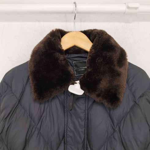 grandecade 襟ファー キルティング ダウンジャケット メンズ JPN:M