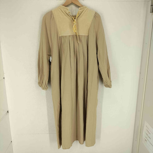 サマンサモスモス samansa Mos2 ベロア植物図鑑柄刺繍ワンピース レディース JPN:M