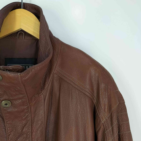 VITESSE ハイネック レザーハーフコート メンズ JPN:L