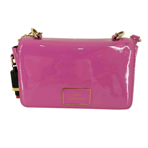 ルルギネス LULU GUINNESS エナメルショルダーバック レディース