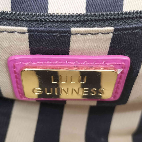 ルルギネス LULU GUINNESS エナメルショルダーバック レディース