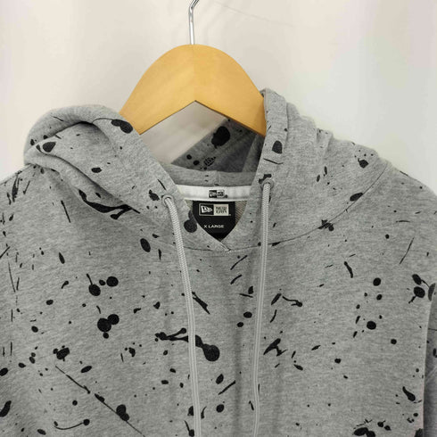 ニューエラ NEW ERA ペイント柄 コットン プルオーバー パーカー メンズ import:XL