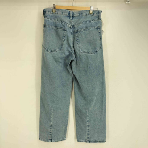 ジーユー GU バレルレッグジーンズ メンズ