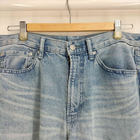 ジーユー GU バレルレッグジーンズ メンズ