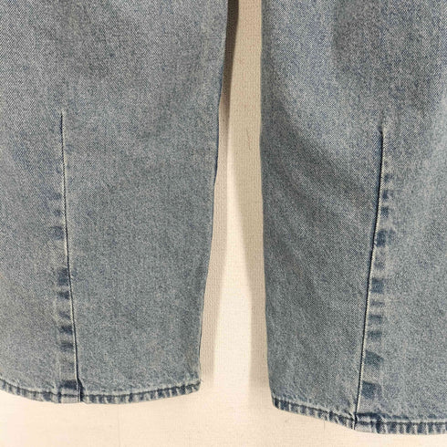 ジーユー GU バレルレッグジーンズ メンズ