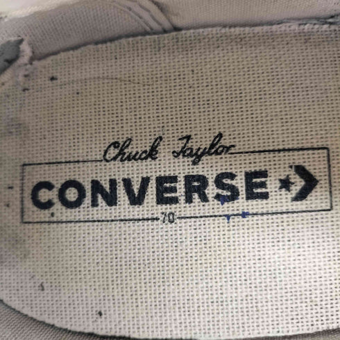 コンバース CONVERSE CT70 BLACK LOW CUT メンズ JPN:28.5