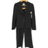 アルマーニコレツィオーニ ARMANI COLLEZIONI 3B シングル ブレスト テーラード ジャケット スラックス セットアップ レディース 38