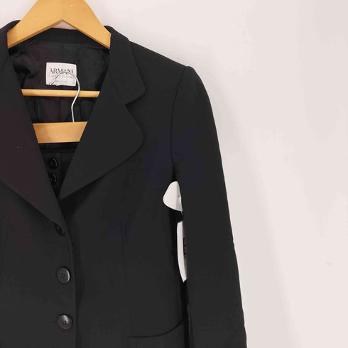 アルマーニコレツィオーニ ARMANI COLLEZIONI 3B シングル ブレスト テーラード ジャケット スラックス セットアップ レディース 38