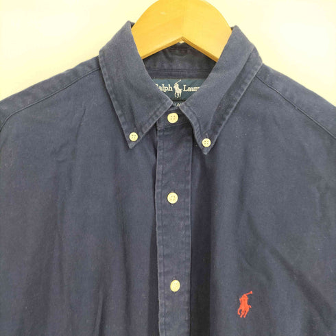 ラルフローレン RALPH LAUREN 90S BLAKE ポニー刺繍 L/S ボタンダウンシャツ メンズ import:S
