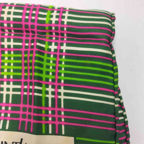 イヴサンローラン Yves Saint Laurent 総柄 マルチカラー スカーフ レディース