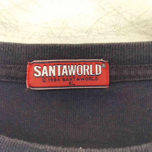 santaworld プリントTシャツ メンズ 4L