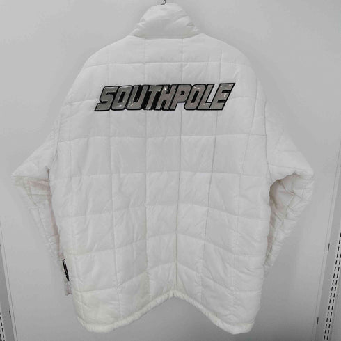 サウスポール SOUTHPOLE SP-USA スクエアステッチ リップストップ リバーシブル 中綿 ジャケット メンズ import:M