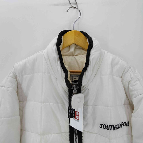 サウスポール SOUTHPOLE SP-USA スクエアステッチ リップストップ リバーシブル 中綿 ジャケット メンズ import:M