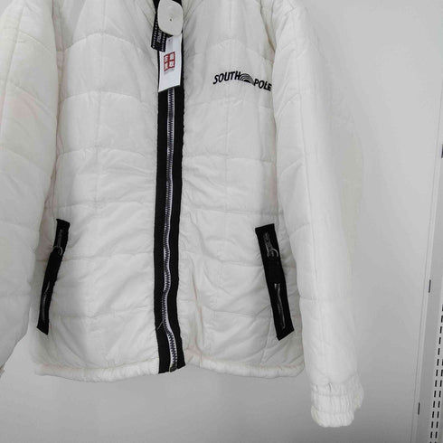サウスポール SOUTHPOLE SP-USA スクエアステッチ リップストップ リバーシブル 中綿 ジャケット メンズ import:M