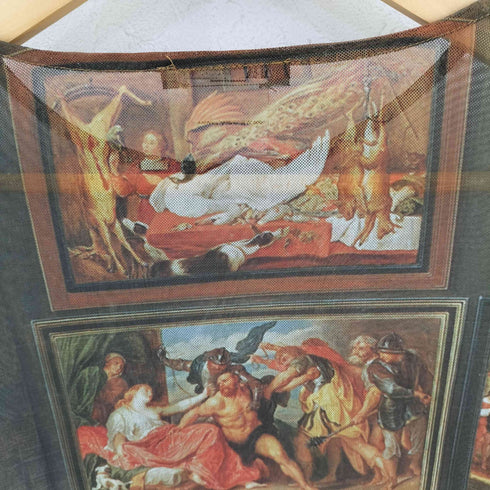 ザラ ZARA アートプリントチュールボディスーツ レディース import:L